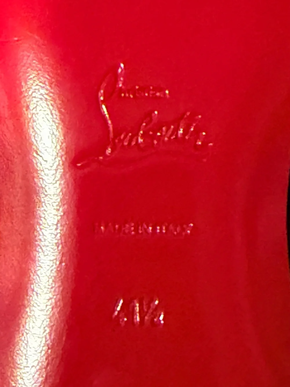 Christian Louboutin eye catching
